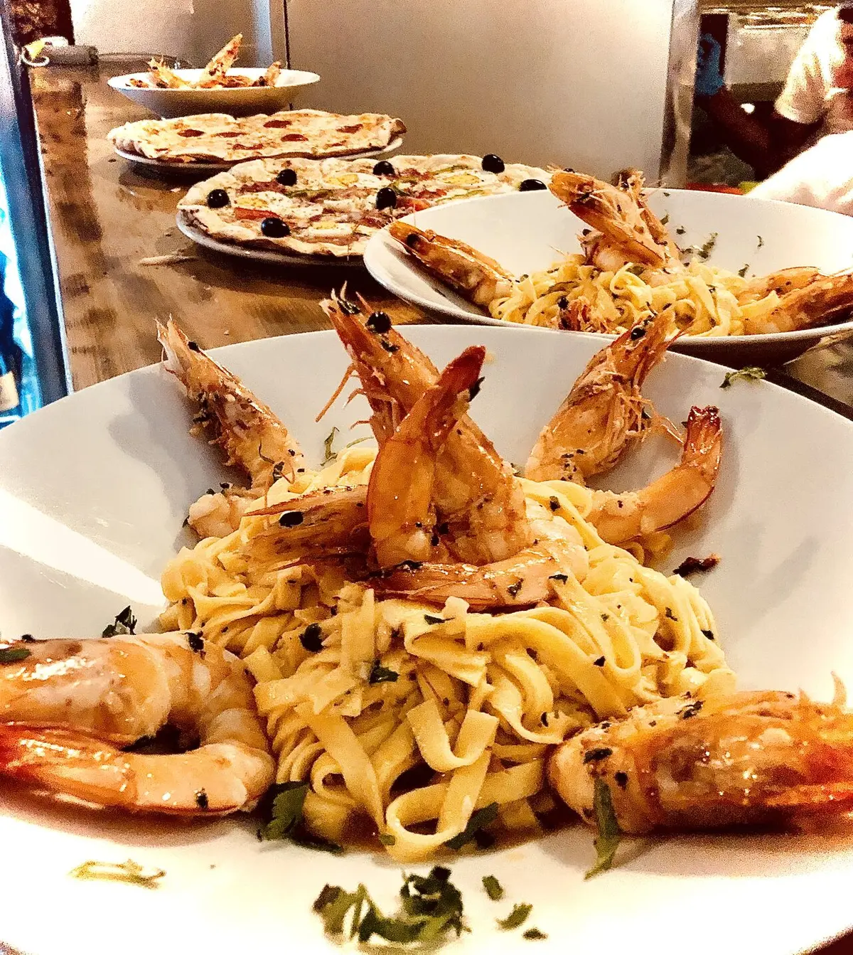 Gambas grelhadas